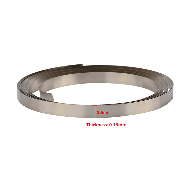 2Mx10/15mm x 0.15/0.2 Nickel Plated Strip Tape For Li 18650 Battery Spot Welding Compatible For Spot Welder Machine