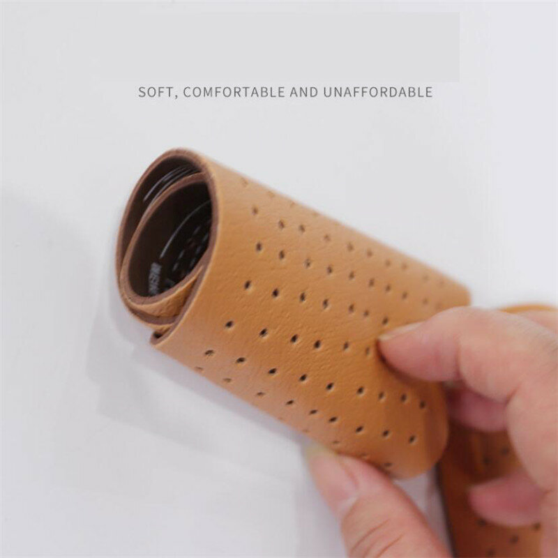 Cut Size Ultra Thin Breathable Leather Shoe Insoles Large Size Absorb Sweat Deodorant Replacement Inner Soles Shoe Insole Pads