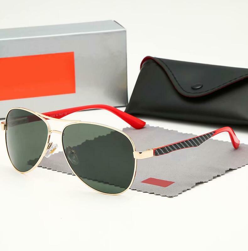 Rayban 2019 Original serie Ferrari gafas de sol protección UV lentes accesorios para hombres/mujeres gafas de sol RB8313