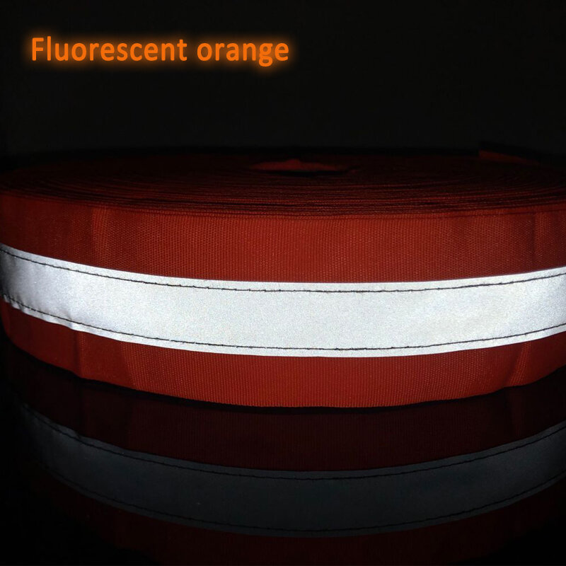 High Visibility Oxford Reflective Fabric Tape For Clothing  Sewing on
