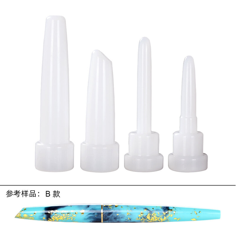 Baikal Fountain Pen Silicone Mold, DIY resina epóxi cristal, molde para resina