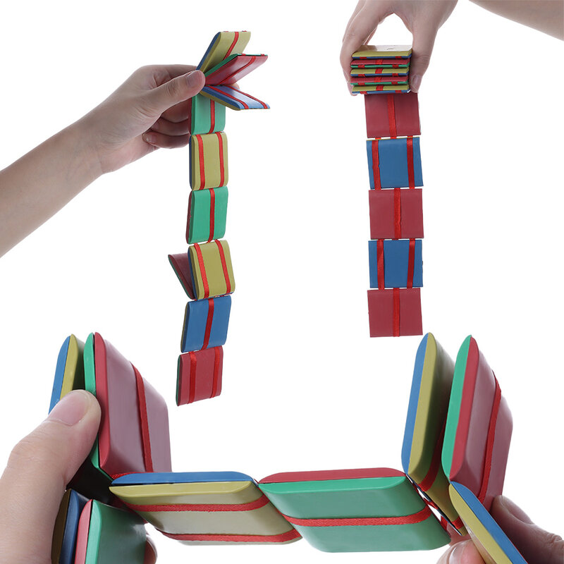 Escada de madeira Flip Flap com Flipo colorido Flip, Brinquedo Fidget Infantil, Ilusão Visual, Presente Novidade, Descompressão, Novo, 2021
