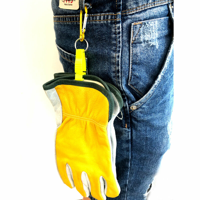 100% wysokiej jakości męska ochronna rękawica robocza skóra bydlęca pracy spawania bezpieczeństwa rękawice ochronne