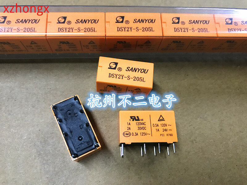 DSY2Y-S-205L relais 8 pines 1A120VAC para HFD27-005-S