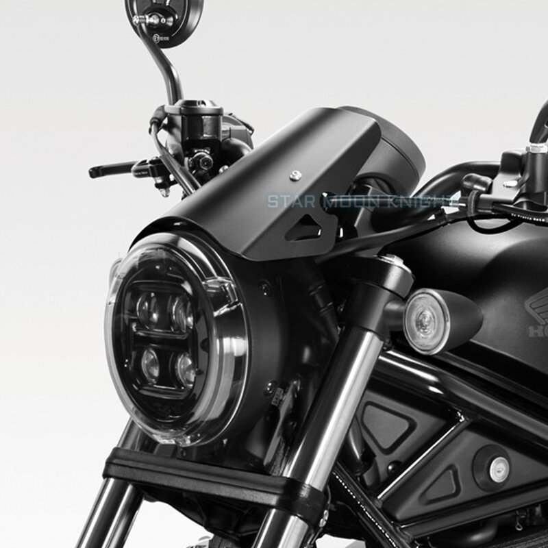لهوندا CMX500 CMX 500 المتمردين 2017 - 2021 دراجة نارية الألومنيوم الزجاج الأمامي حامي منحرف الزجاج الأمامي شاشة الرياح