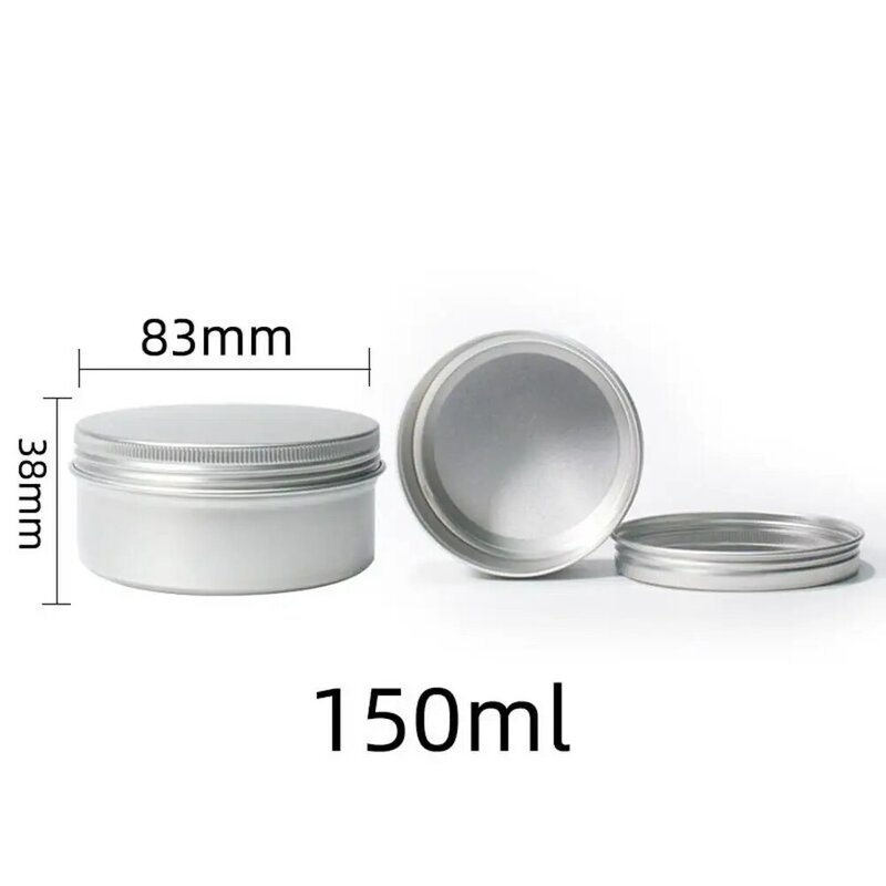 Mini Balm Nail Art Kosmetik Krim Make Up Pot Lip Jar Disegel Aluminium Kontainer Kotak Penyimpanan