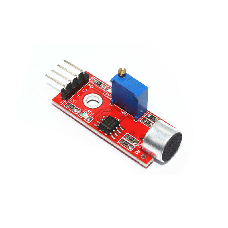 Módulo de sensor de micrófono de alta sensibilidad, módulo de sonido de KY-037, detección de sonido compatible con arduin