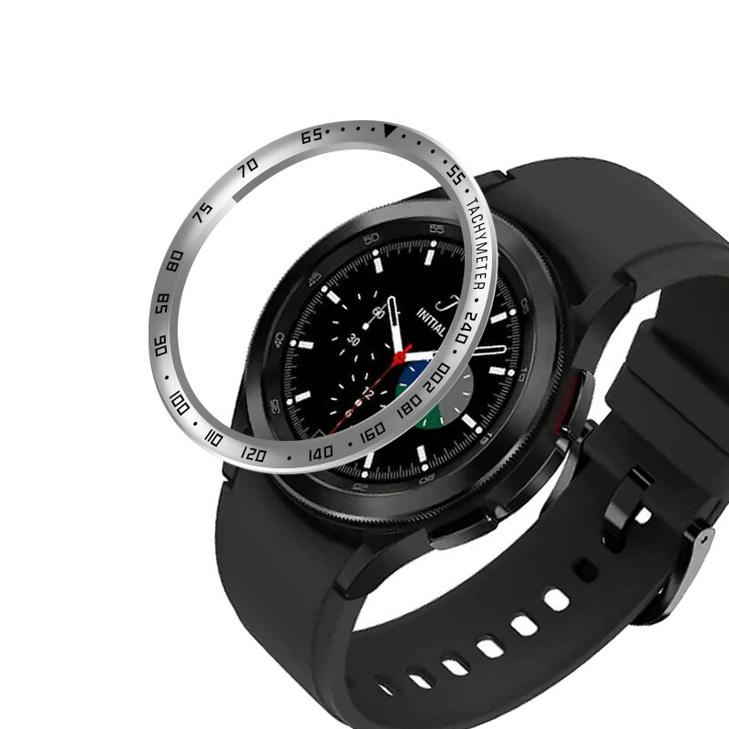 Pierścień Bezel do Samsung Galaxy Watch 4 Classic 46MM 42MM Smartwatch ochronna obudowa ochronna ze stali nierdzewnej