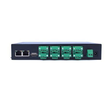 8CH Serial RS232/RS485/RS422 a servidor Ethernet Modbus RTU a Modbus