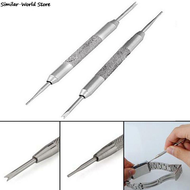 1pc Metal  Bracelet Multifunctional Watch Band Opener Strap Replace Spring Bar Connecting Pin Remover Tool Repair Tools