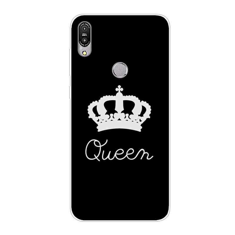 Newly King Clear Soft TPU For Asus Zenfone Max Pro M1 ZB601KL ZB602KL Case Cover Matte Painting Cases Coque Capinhas Etui