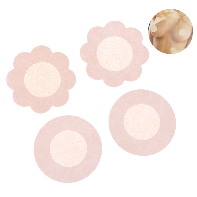 10Pcs Invisible Stickers For Nipples Covers Invisible Bra Nipples Shield Breast Intimates Accessories Woman Adhesive Sticker