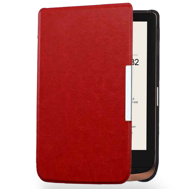 Pocketbook 633/606/628 kolor Basic 4 Touch Lux 5 Ereader Ebook Cover Case + folia ekranowa Protector + długopis Stylus