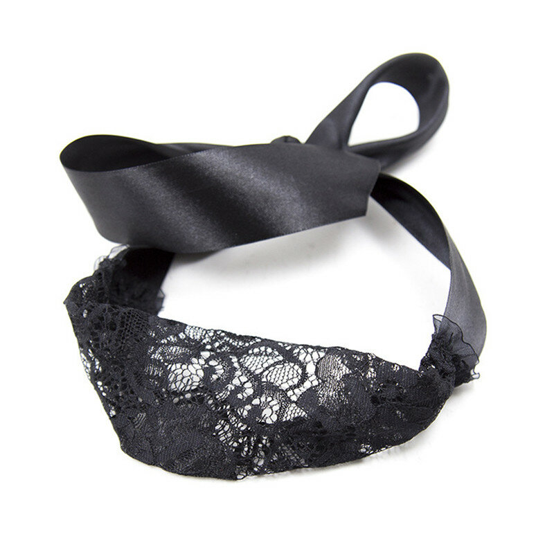 Вечерняя шелковая атласная маска для глаз, двусторонняя лента для бондажа, вечерние украшения для свадебной вечеринки