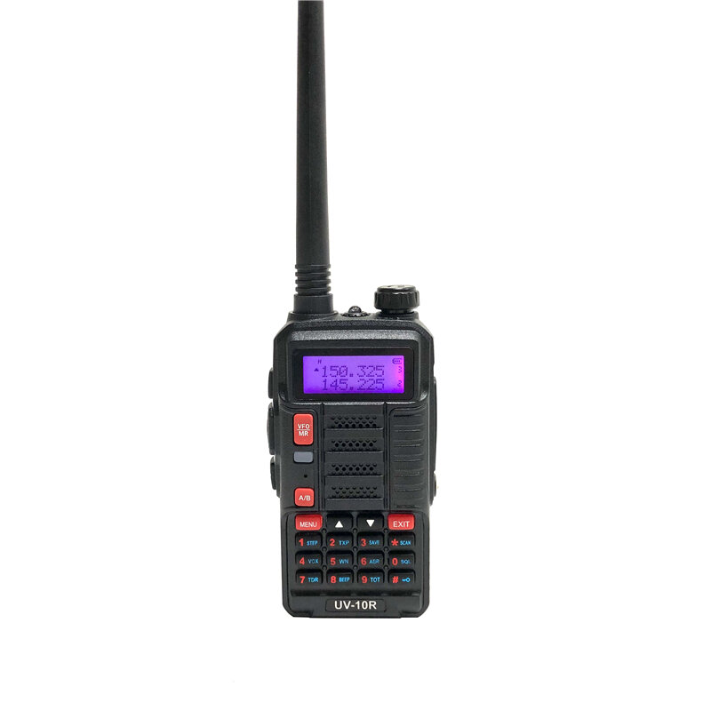 Baofeng-walkie-talkie profesional, estación de Radio de 2 vías, carga rápida USB, banda Dual, portátil, 10W, UV10R, nuevo, UV-10R