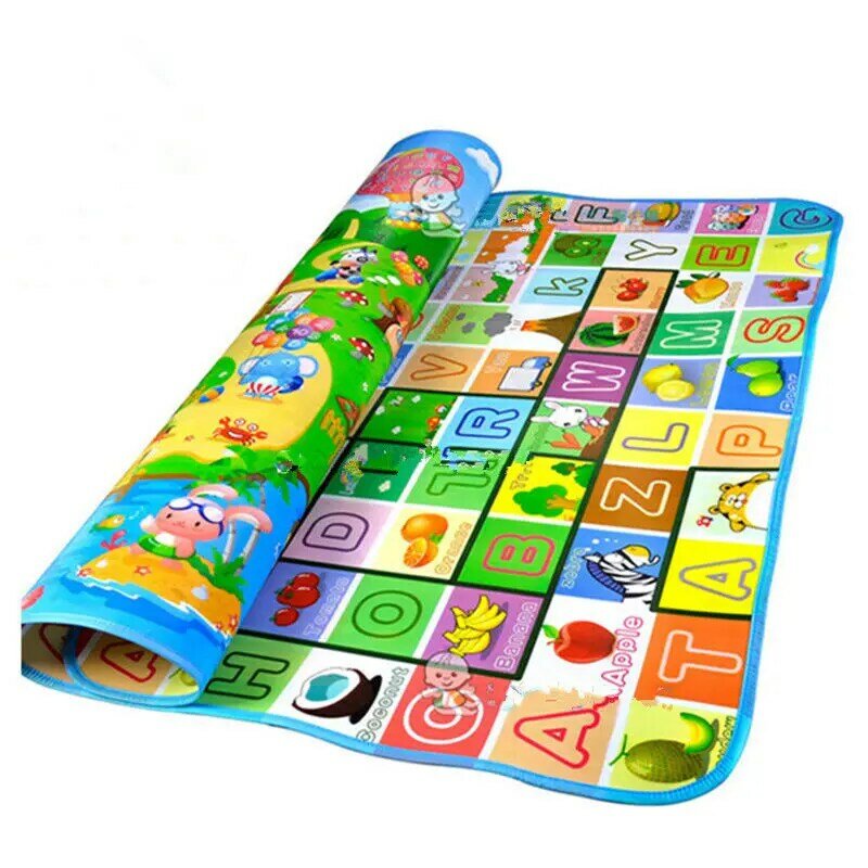 Maluch zabawka dla dzieci maty do zabawy dla niemowląt maty do raczkowania dla niemowląt piękny alfabet literowy owoce dla zwierząt zagraj w grę dywan edukacja przedszkolna zabawka