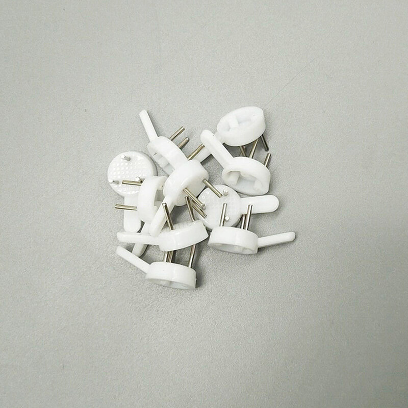 10/20/30Pcs Picture Hangers White Plastic Invisible Nail Screw Photo Frame Wall Hooks Multi-Function No-Trace Seamless Nail Hook