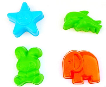 Sand Playing Tool Seaside Children Educational Toys Baby Bath Bathing Mold Plastic 2-4 Years Sands Play Tools Cute Lovely Toy