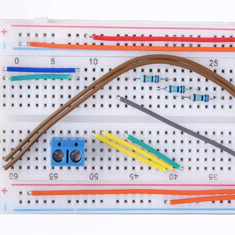 840 Pieces Preformed Breadboard Jumper Wire Kit 14 Lengths Assorted Jumper Wire for Breadboard Prototyping Solder Circuits