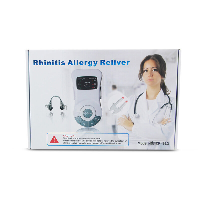 Dispositivo de terapia láser para rinitis Sinusitis, pólipos nasales, irradiación Nasal, colesterol, instrumento de fototerapia, novedad de 2020