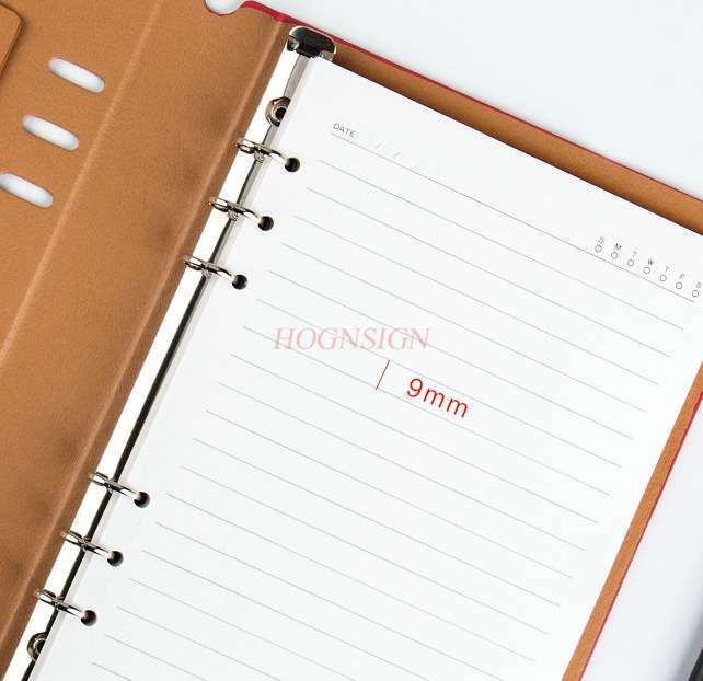 A5 Losbladige Hollow Notebook Creatieve Eenvoudige Business Vervangbare Innerlijke Notepad