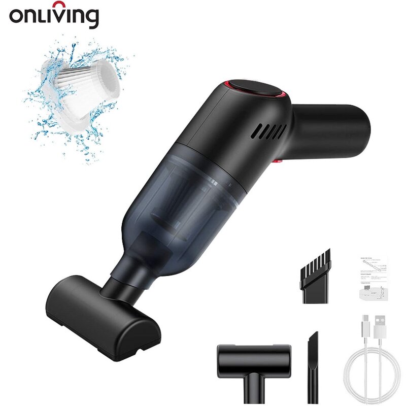 ONLIVING 8000Pa odkurzacz ręczny pulpit miniodkurzacz Protable Cleaner na PC klawiatura laptopa Home Cheaning Tools