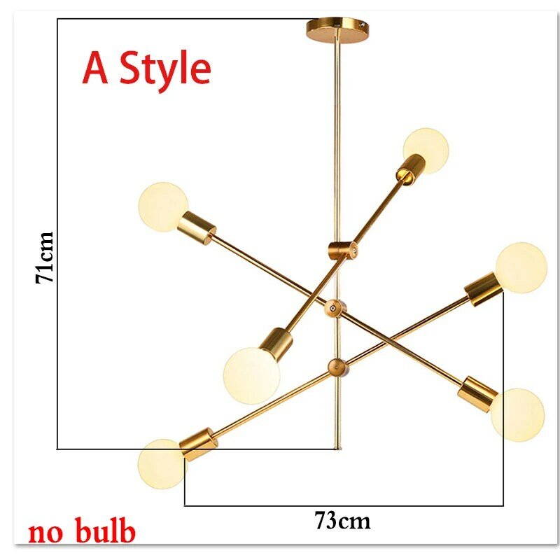 Nordic Modern Pendant Lights Long Pole Designer Pedant Lamp E27 led Light Bulb Hanging Lamp Ceiling Art Decoration Pendant Light