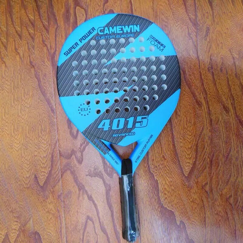 Racchetta da Paddle Tennis in fibra di carbonio morbida EVA Face racchetta da Tennis con copertura per borsa Padle Power
