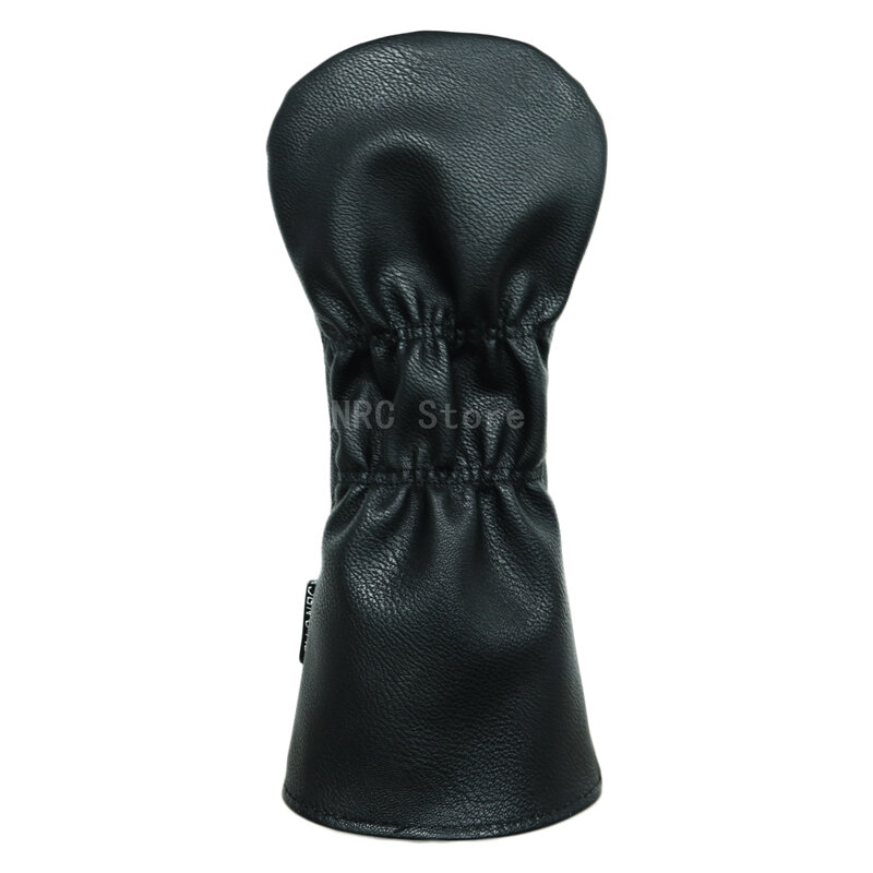 1 قطعة ل سائق غطاء رأس نادي غولف بولي Fashion الجلود موضة الأسود الهيكل العظمي الأسود