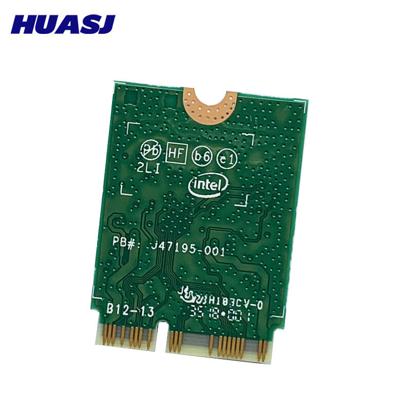 Huasj Dual Band แบบไร้สาย AC 9461 Intel 9461NGW 802.11ac NGFF Key E 2.4G / 5G WiFi BT 5.0