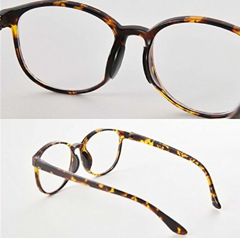 10 sztuk/partii okulary noski klej silikonowe noski noski antypoślizgowe białe cienkie noski do okularów okulary akcesoria do okularów