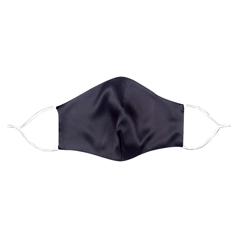 Sexy confortevole maschera di seta lavabile traspirante maschere per la bocca copertura antipolvere regolabile maschera per le donne ragazze accessori per feste