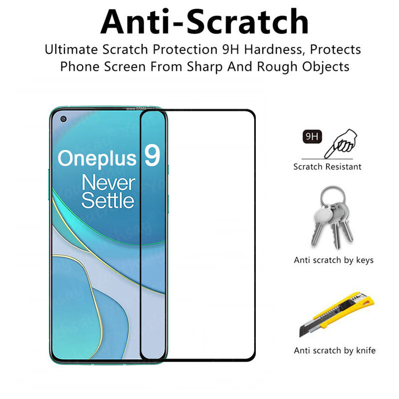Dla Oneplus 9 szkło hartowane dla Oneplus 9 szklany ochraniacz ekranu kamera folia ochronna do aparatu Oneplus 9R