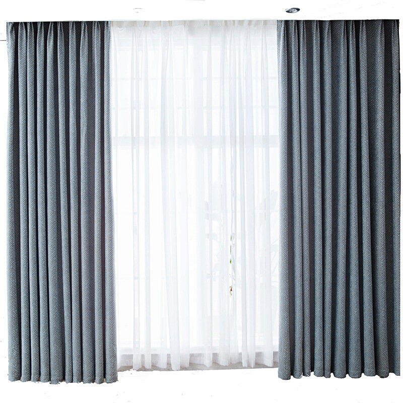 Chenille sombra cortina personalizada sala de estar quarto cor sólida chenille cortina atacado cortinas personalizadas para sala de estar quarto