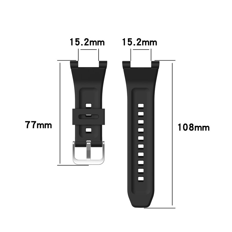Pasek silikonowy do zegarka dziecięcego Huawei 4x bransoletka do zegarka Huawei 4x opaska na nadgarstek akcesoria nowość