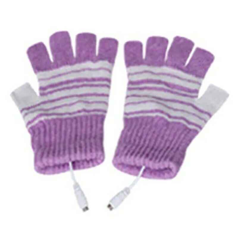 Zimowe elektrycznie podgrzewane rękawice termiczne podgrzewane rękawiczki na USB elektryczne rękawice grzewcze podgrzewane rękawice