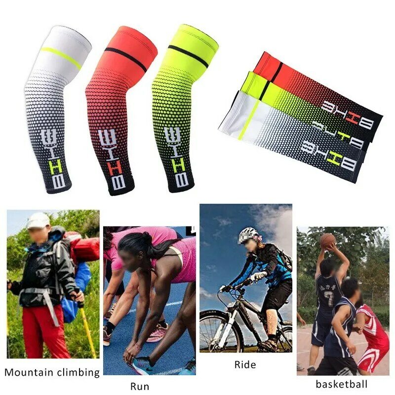 Mangas de brazo Unisex para ciclismo, protección solar UV, cubierta de puño para exteriores, calentador de brazo de pesca para conducir, Verano