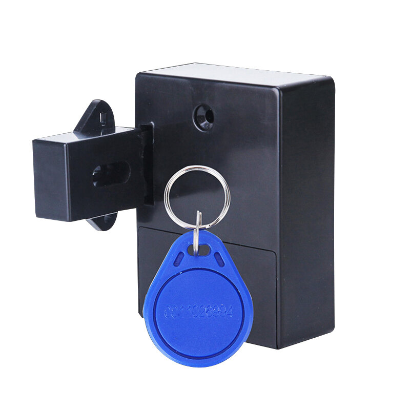 Ams-invisible RFID bezpłatne otwieranie inteligentny czujnik zamek meblowy do szafki szafka szafka na buty drzwi szufladowe blokada elektroniczna Dark Lo