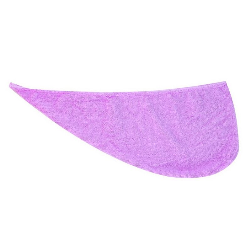 Chapeau turban en microcarence à séchage rapide pour femme et fille, serviette ronde pour séchage des cheveux après la douche