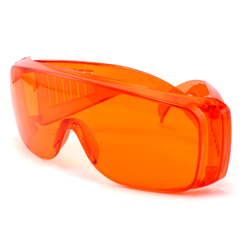 BP445NM pomarańczowe laserowe okulary ochronne niebieskie światło dostosowane