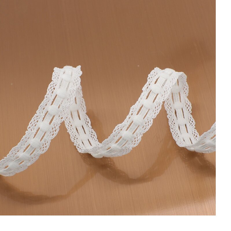 10 Yards Hollow elastic jacquard webbing DIY bra shoulder strap panties elastic band clothing cuff collar elastic band