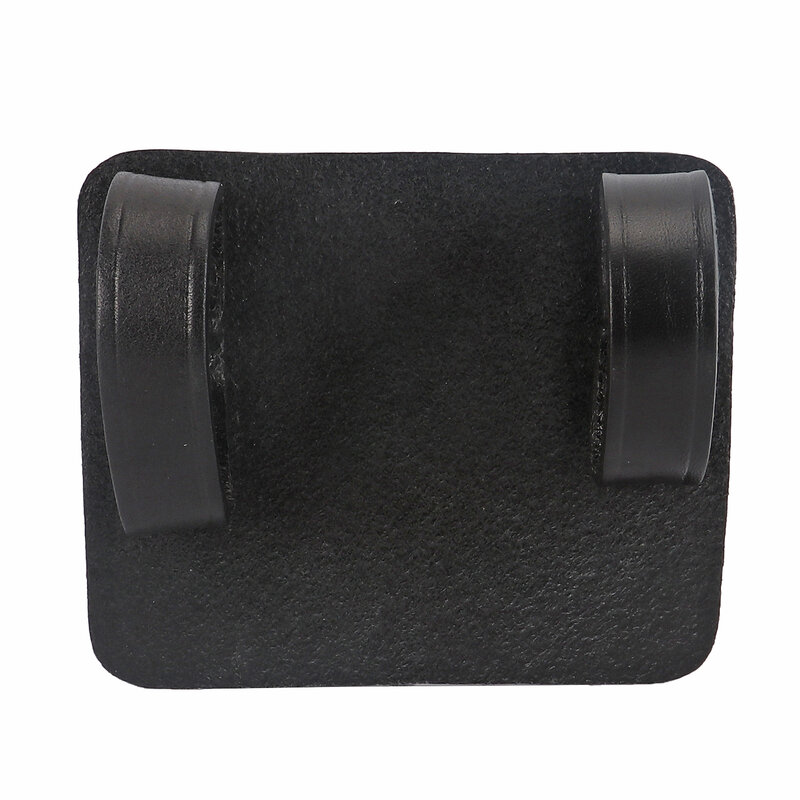 Tourbon-hacha de bucle de acero resistente de cuero genuino negro, soporte de martillo de montaje alto, herramienta de ranura, funda de bucle para cinturón