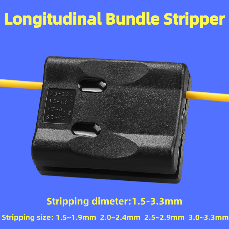 1.5-3.3mm kabel optyczny striptizerka wiązka rura luźna rura Slitter podłużna kurtka kablowa Slitter FTTH Tools