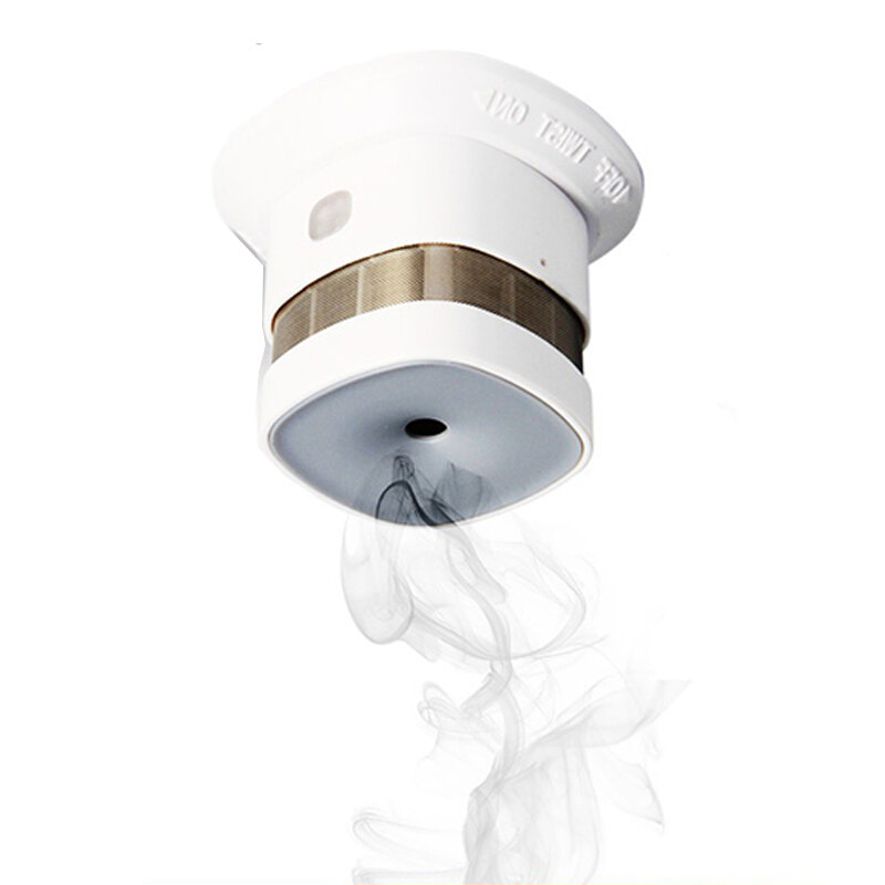 EN14604 Zigbee3.0 detektor asap, Alarm tembakan fotolistrik cocok dengan Assistant dan asisten rumah