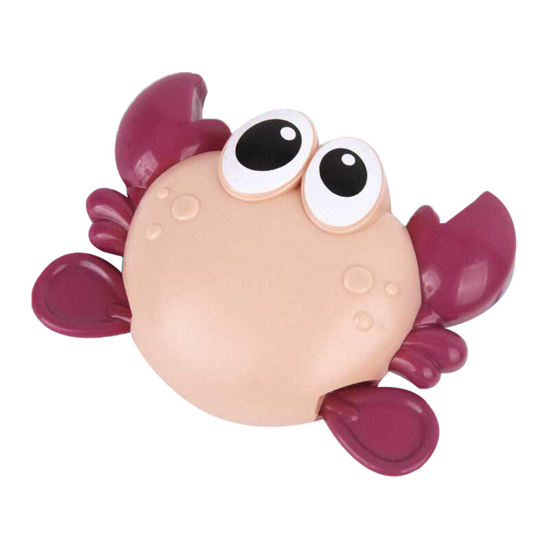 Mainan Mandi Kodok Kartun untuk Bayi Kolam Renang Kamar Mandi Pantai Permainan Mandi Katak/Kepiting Mainan Jam Angin Mainan Air Anak-anak Musim Panas