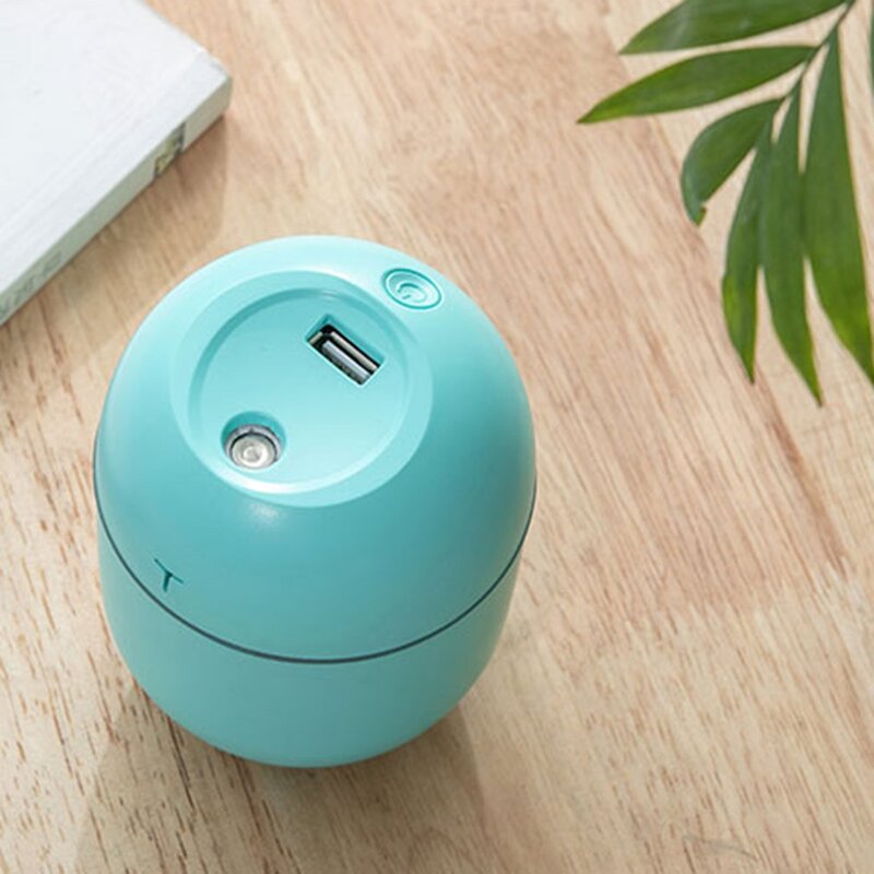220ML Air Humidifier Mini Ultrasonic USB Essential Oil Diffuser Car Purifier Aroma Anion Mist Maker LED Night Lamp Humidifier