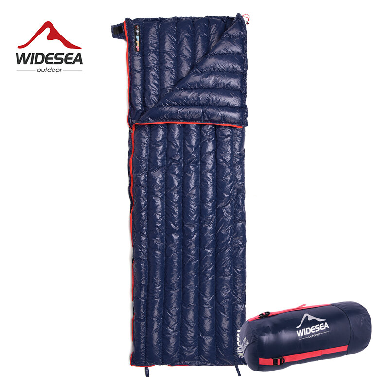 Sacco a pelo ultraleggero da campeggio Widesea piumino impermeabile borsa pigra a compressione portatile borsa da viaggio borsa da viaggio