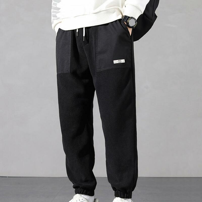 Spodnie studenckie kontrastowe kolory Casual jesienne spodnie jesienne spodnie stylowe