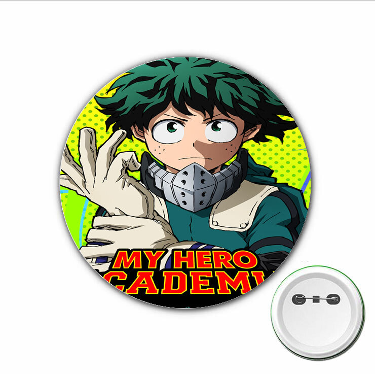 3 шт., значок в стиле аниме «Моя геройская Академия»