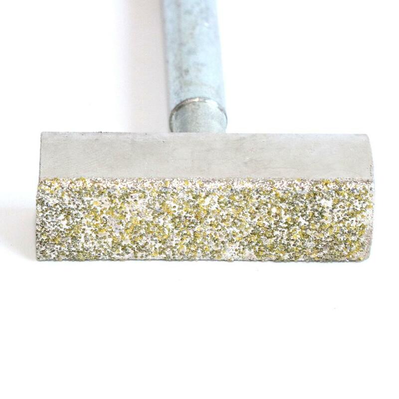 Muela de diamante para capa de molienda de tocador, herramienta de molienda de piedra de Metal, 1 unidad